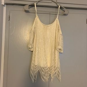 White Lace Blouse